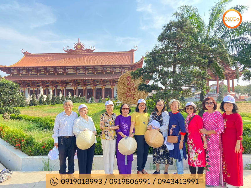 Không gian thanh tịnh của Chùa Quốc Ân Khải Tường - Du lịch 360Go